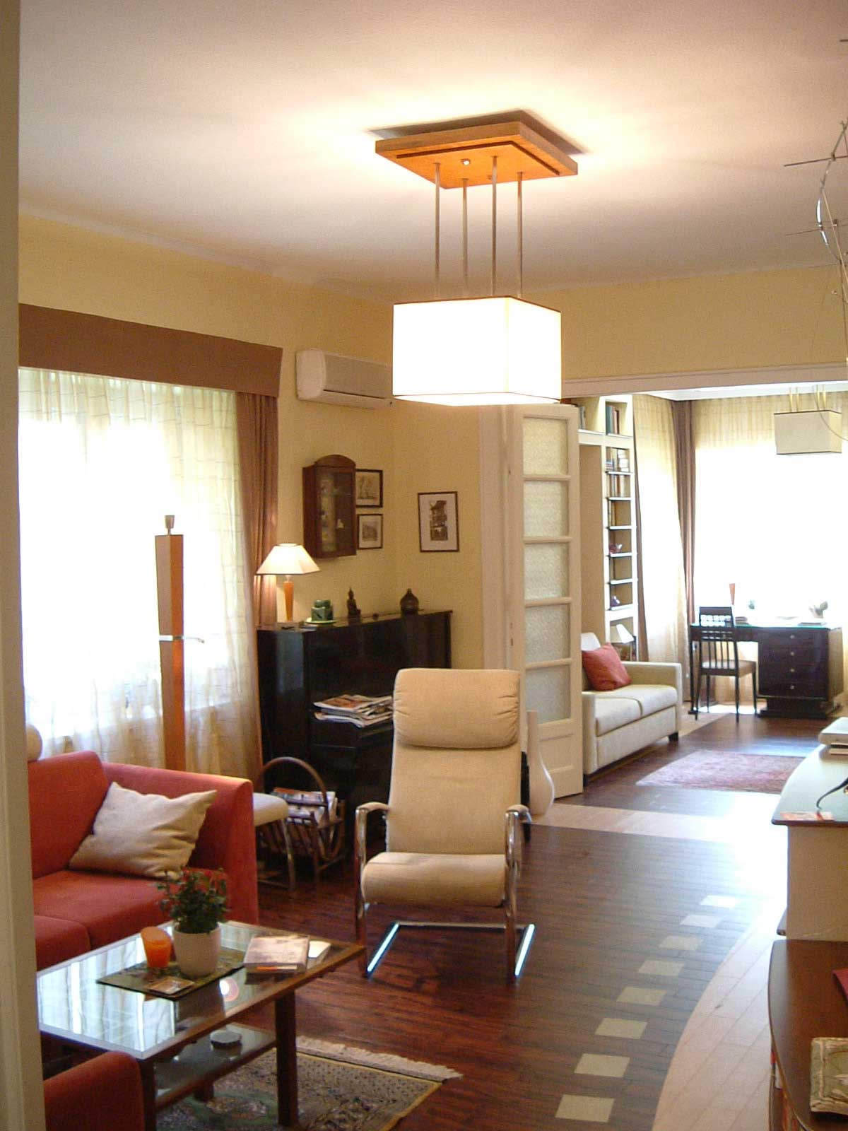 Elegáns polgári lakás - nappali szoba